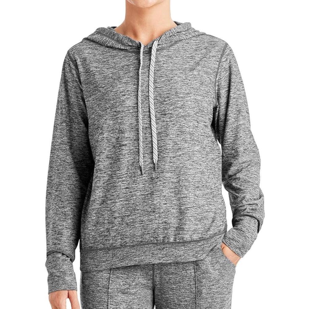 Member's Mark Heather Grey Favorite Soft Hooded Pullover Women's Medium